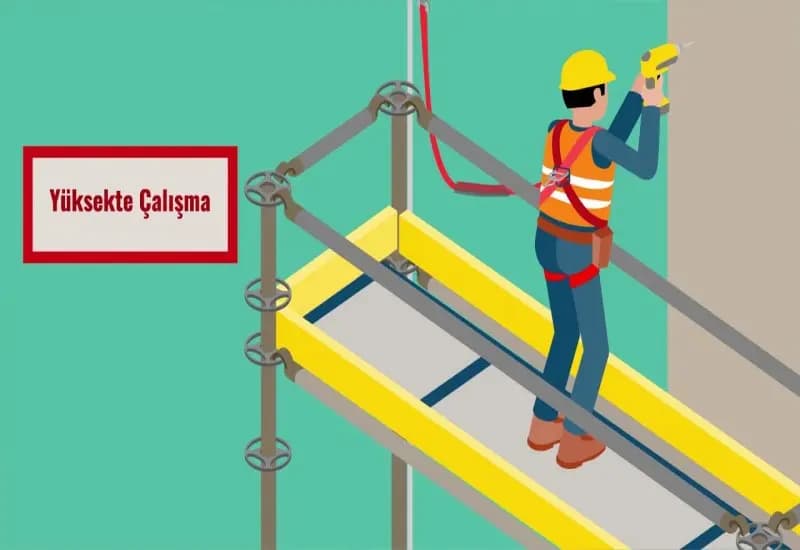 Yüksekte Çalışmada İş Tehlikeleri